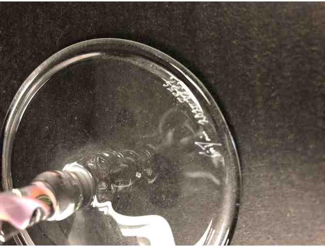 Handblown Glass Candy Dish