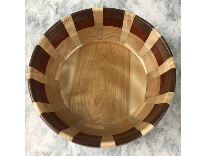 Handcrafted Wood Salad Bowl