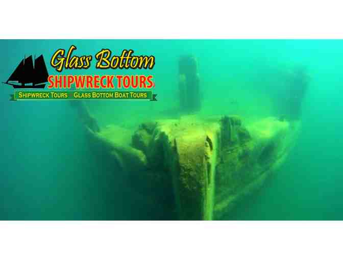 2 Adult Tickets for Pictured Rocks Glass Bottom Shipwreck Tours - Photo 1