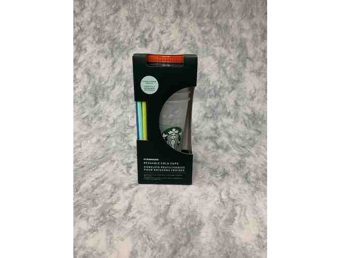 Starbucks Clear Logoed Reusable Hot Cups - Photo 1