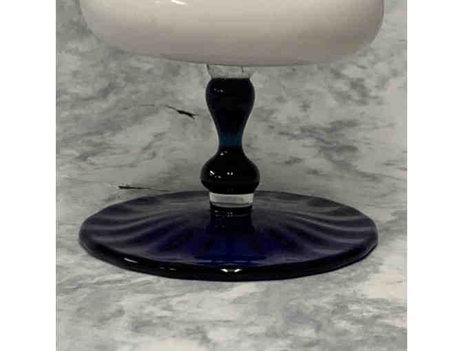 Handblown Glass 3 Piece Candle Holder Set