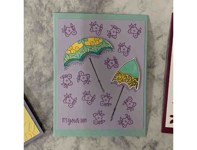 Six Pack of Handmade Birthday Cards