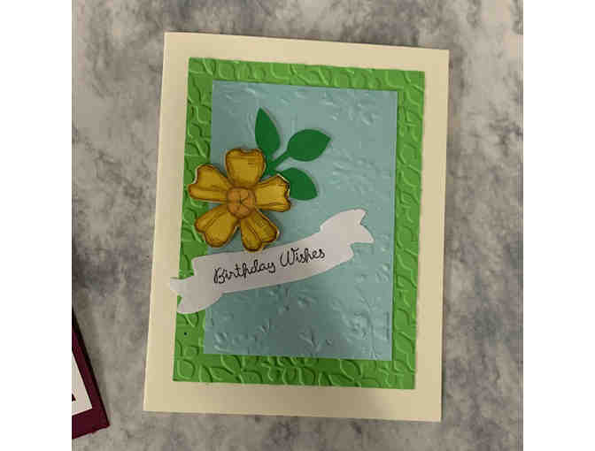 Six Pack of Handmade Birthday Cards