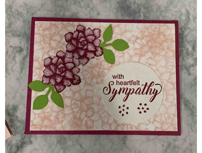 Three Pack of Handmade Sympathy Cards