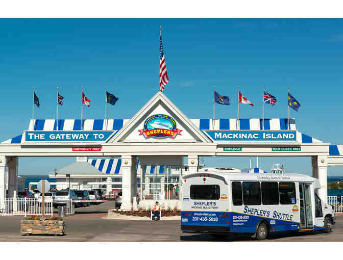 2 VIP Round Trip Tickets to Mackinac Island on Shepler's Ferry