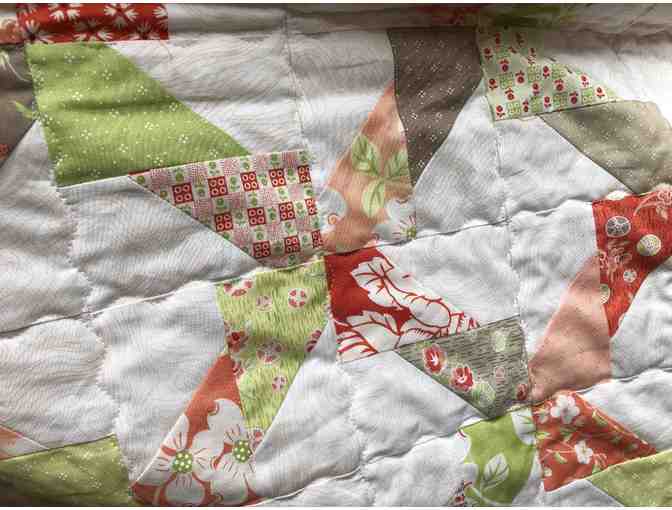 Homemade Quilt - Limeade