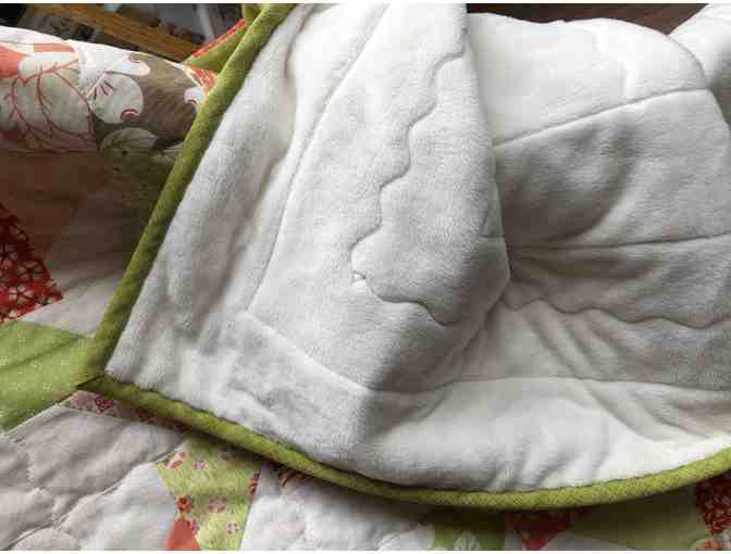 Homemade Quilt - Limeade