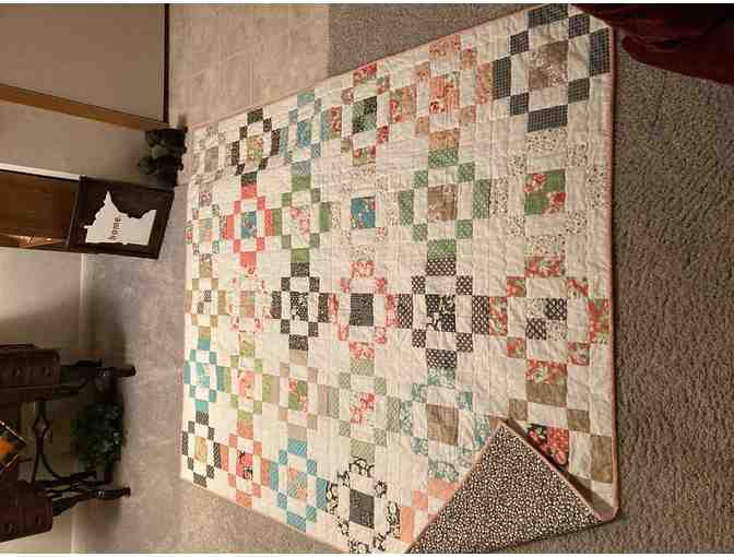 Homemade Quilt - Country Patchwork