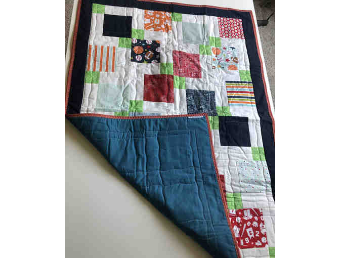 Lap Quilt - Sports Themed