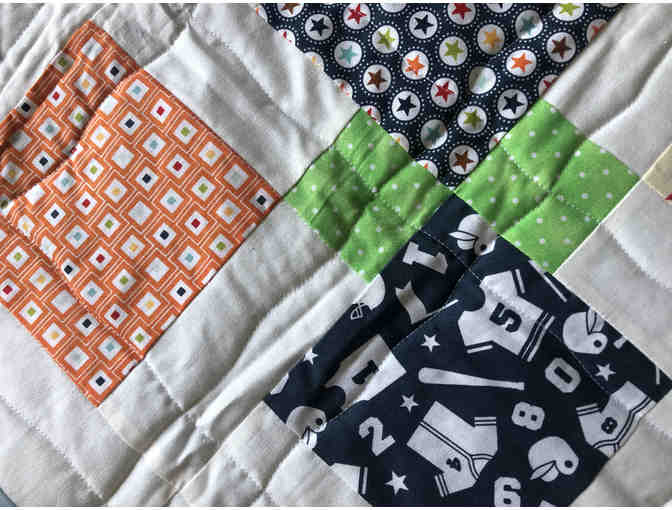 Lap Quilt - Sports Themed