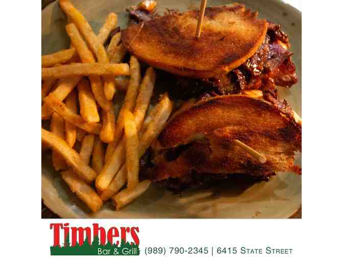 Timbers Bar & Grill Gift Card Valued at $25