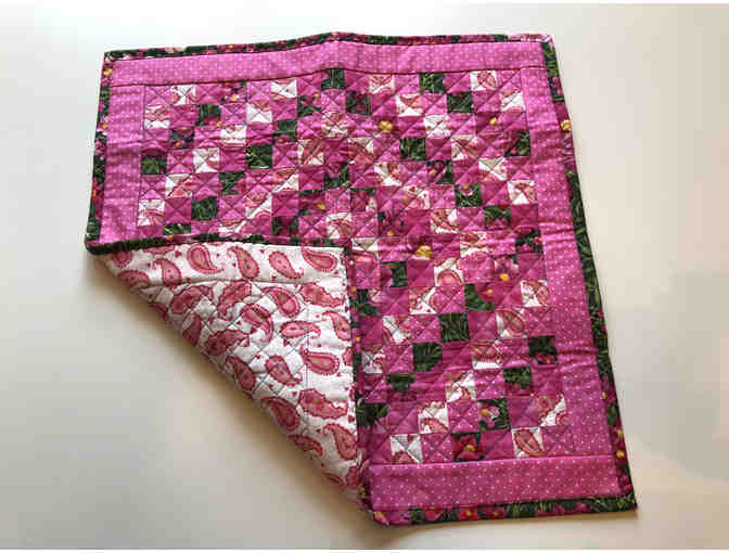 Quilted Table Topper - Pink Fun