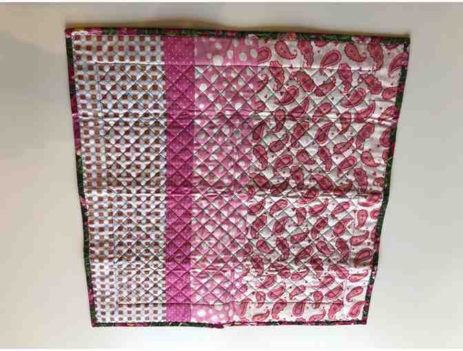 Quilted Table Topper - Pink Fun