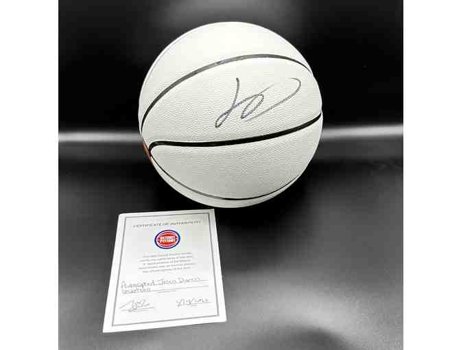 Detroit Pistons Jalen Duren Autographed Basketball