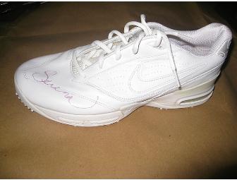 Tennis shoe signed by Serena Williams