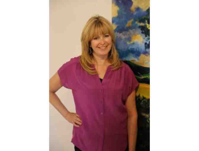 Original 4' X 2' beautiful Garden Of The Gods acrylic painting by atrist Darcie Kent