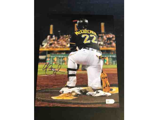 Autographed 8X10 of Andrew McCutchen Pittsburgh Pirates outfielder