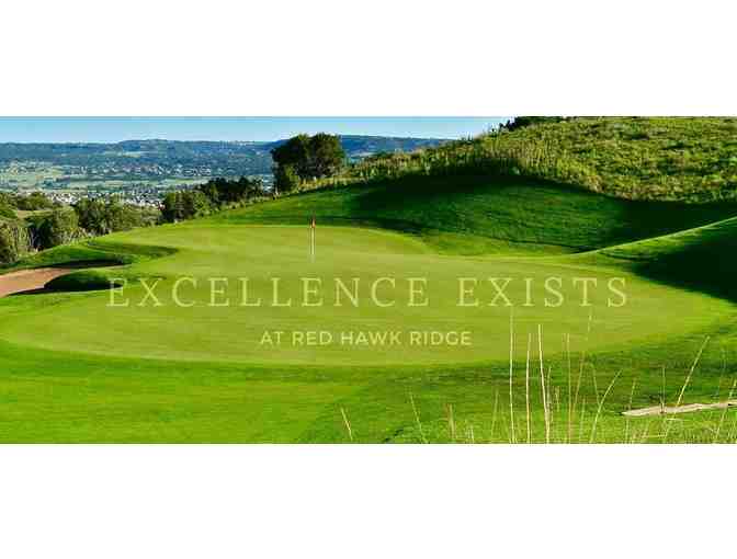 Red Hawk Ridge golf course foursome