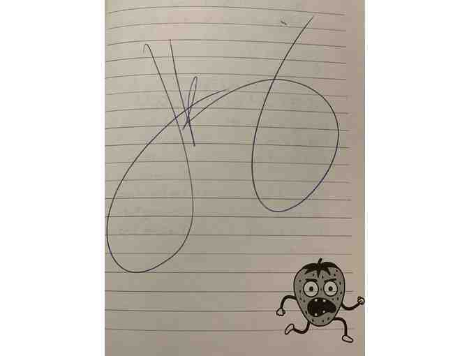 Autographed Copy of Rowley Jefferson's Awesome Friendly Spooky Stories by Jeff Kinney