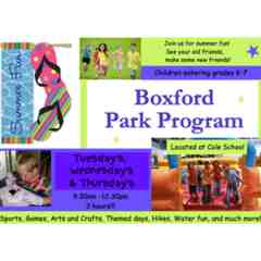 Boxford Park Program