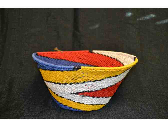 Two's Company Paper Rope Basket from Margo's Gift Shop