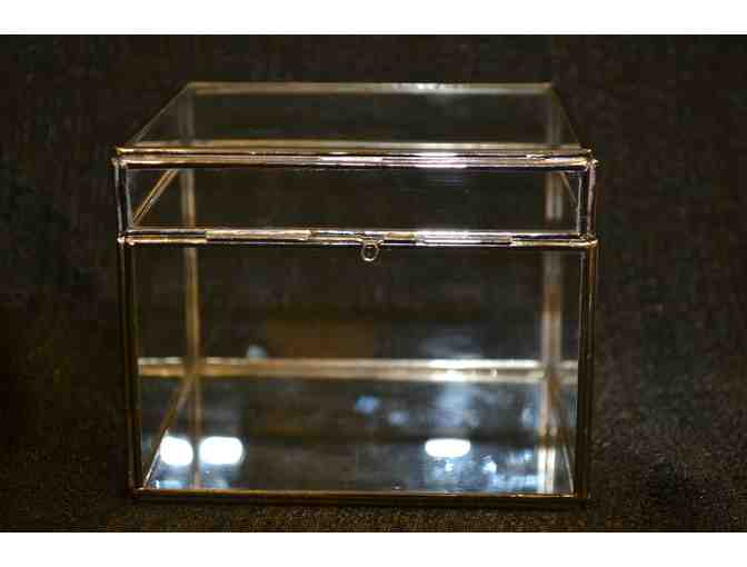 Glass Jewelry Box from T.A. Lorton