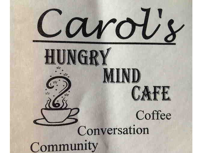 $20 Gift Certificate to Carol's Hungry Mind Cafe