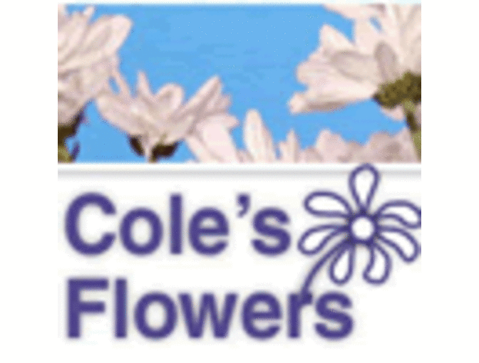$20 Gift Certificate to Cole's flowers