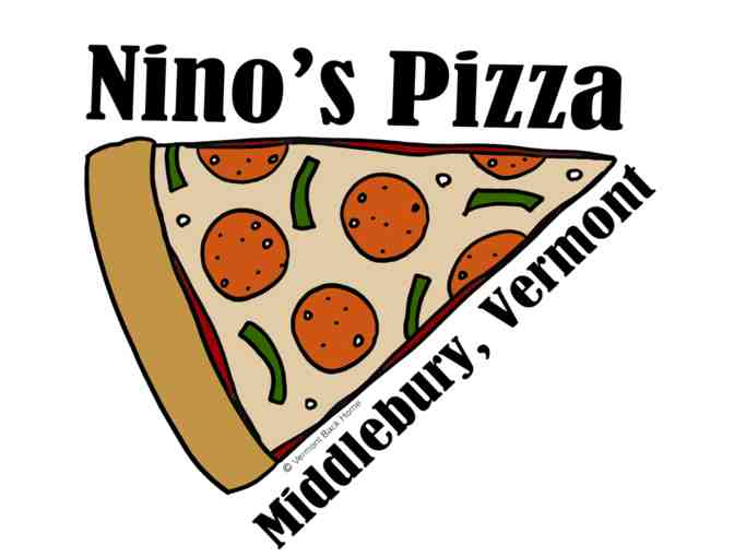 One free pizza from Nino's Pizza, Up to $25 value.