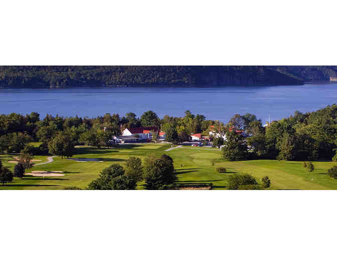 Greens Fees for Four (4), including carts at The Golf Club at Basin Harbor