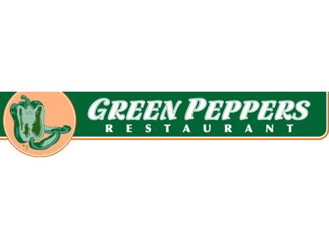 $30 Gift Certificate to Green Peppers restaurant
