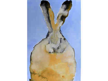 Artic Hare Study no. 13 by Rebecca Kinkead