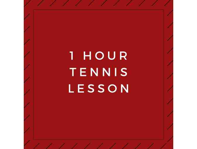 1 Hour Tennis Lesson - Photo 1