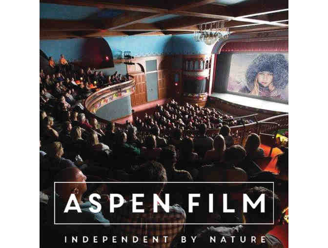 Aspen Film Director Level Membership + 10 tickets to any of 3 festivals - Photo 1