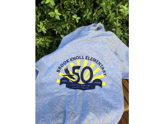 Brook Knoll 50 Years Hooded Sweatshirt * Zip-Up * ADULT SMALL