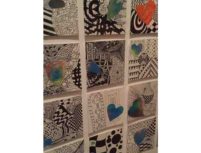 Zentangles Art * Fifth Grade * Rebiskie