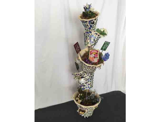 Tilted Mosaic Planters * Third Grade * Patterson