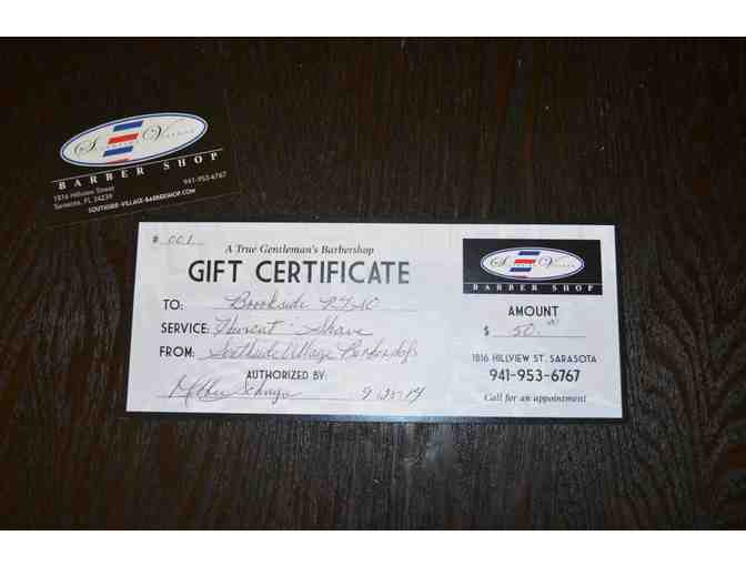 Southside Village Barbershop $50 Gift Certificate #2
