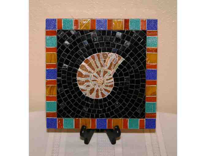 Dig Mosaics Custom Mosaic - 'Seashell Series, #2'