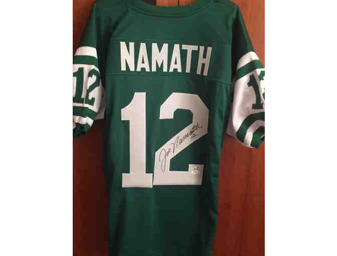NY Jets NFL Jersey - Signed by Joe Namath (authenticated by JSA)