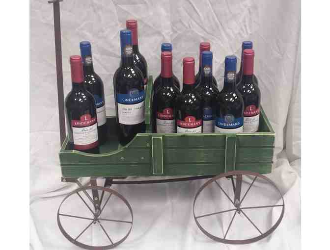 Garden Cart of Wine