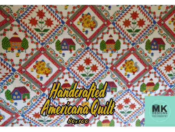 Handcrafted Americana Quilt - Raffle Ticket