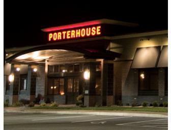 $25 gift certificate to Porterhouse Steaks and Seafood