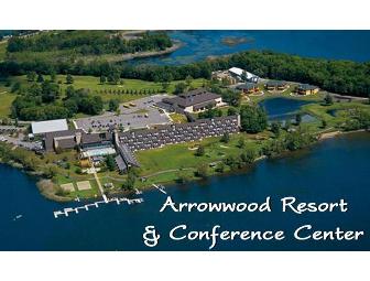 One-night stay at Arrowwood Resort and Water Park