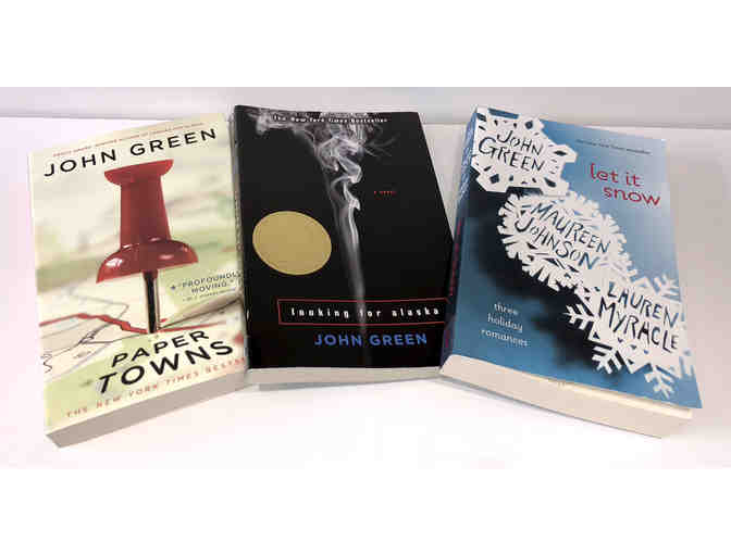 3  John Green books