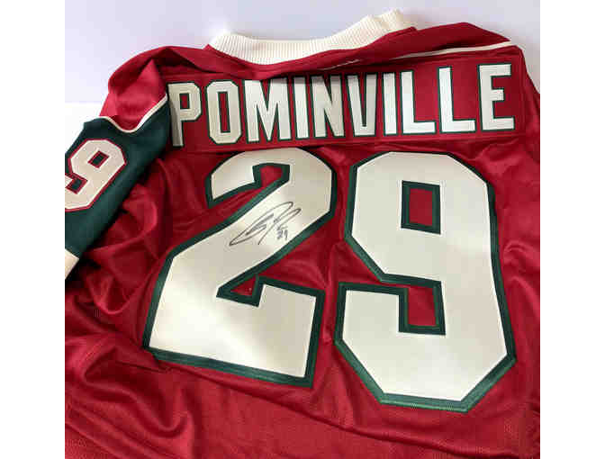 Jason Pominville Autographed Hockey Jersey  (Minnesota Wild)