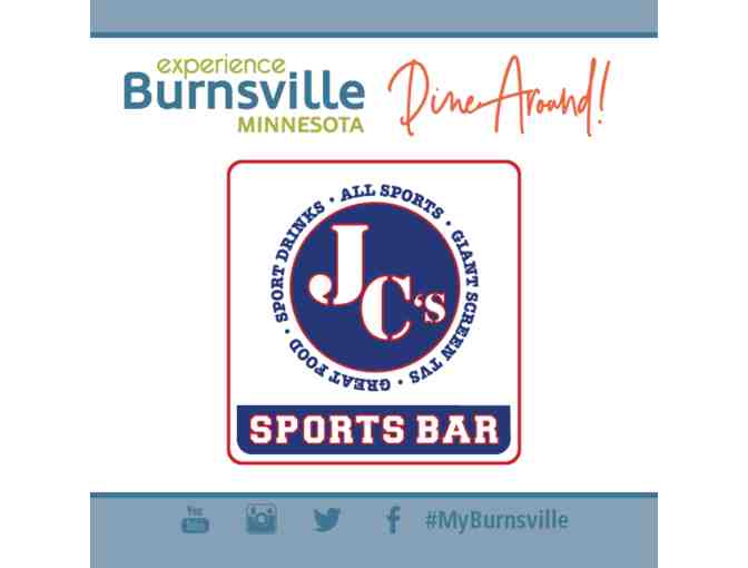 JC's Sports Bar Gift Certificate