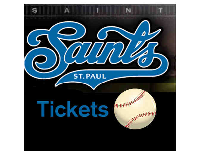 2 Outfield Reserve Tickets to May or June 2018 Regular Season Saints Baseball Game - Photo 1