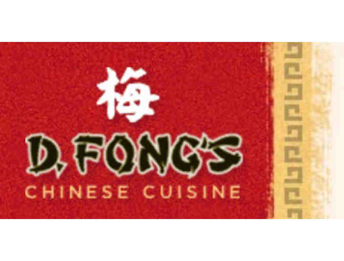 D. Fongs $25 Gift Certificate - Photo 1