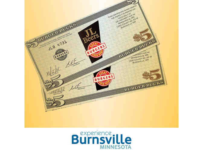 Experience Burnsville JL Beers Burger Bucks! - Photo 1